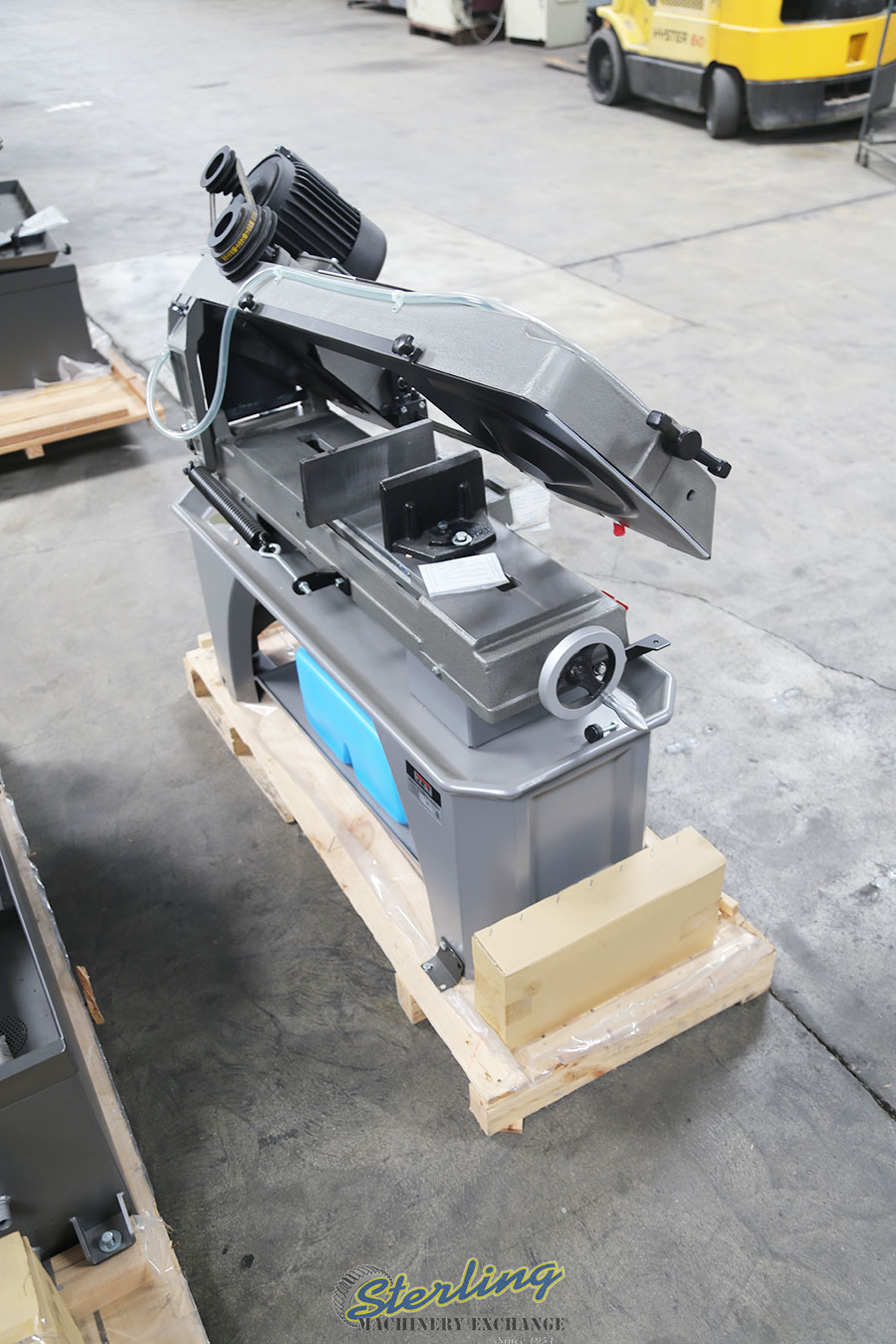 Brand New Jet Deluxe Horizontal/Vertical Bandsaw with Coolant System