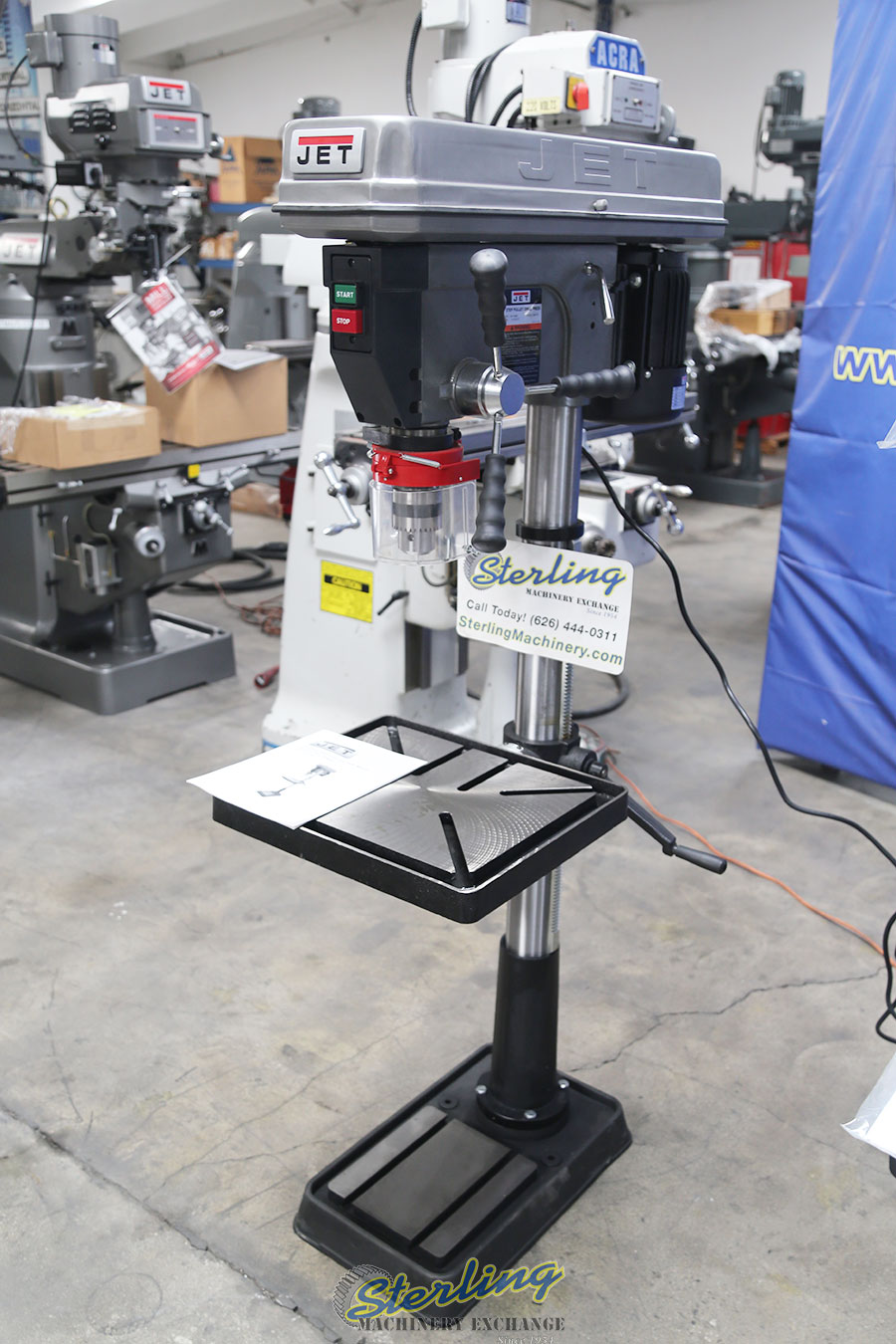For Sale 20" Brand New Jet Industrial Floor Model Drill Press (BEST