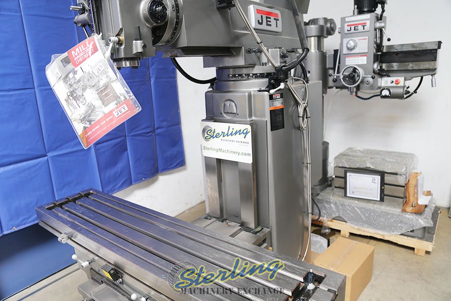 For Sale 12" x 54" Brand New Jet Industrial Vertical Milling Machine
