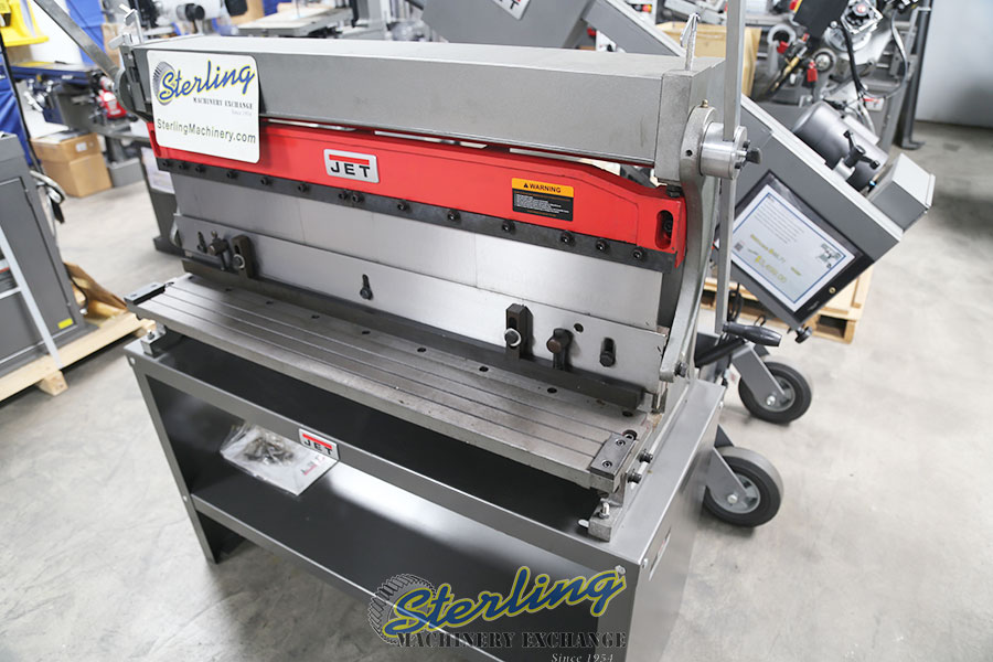 Brand New Jet Industrial 3 IN 1 Shear, Brake and Roll WITH STAND