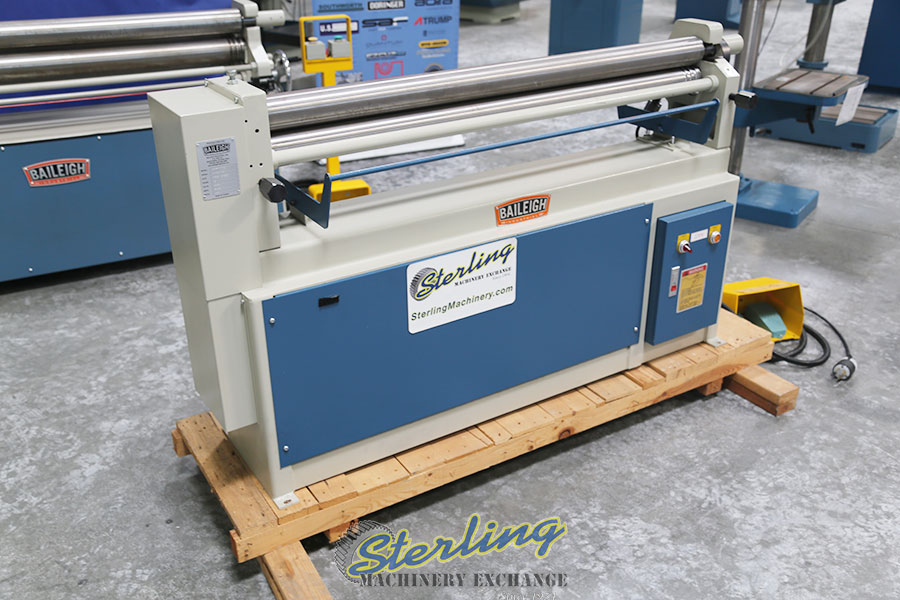 Brand New Baileigh Electric Powered Slip Roll Plate Bending (Slip