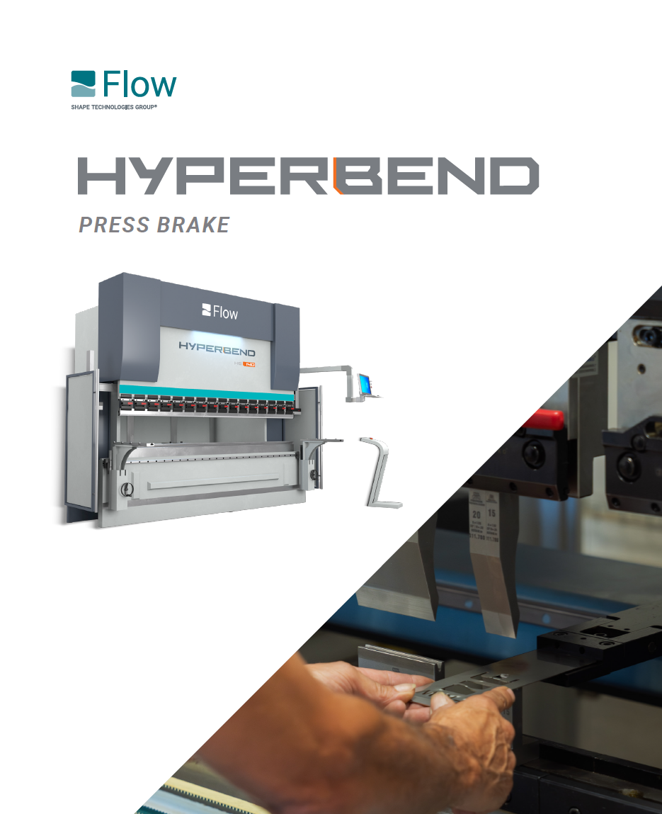 Flow HyperBend press brake brochure cover thumbnail