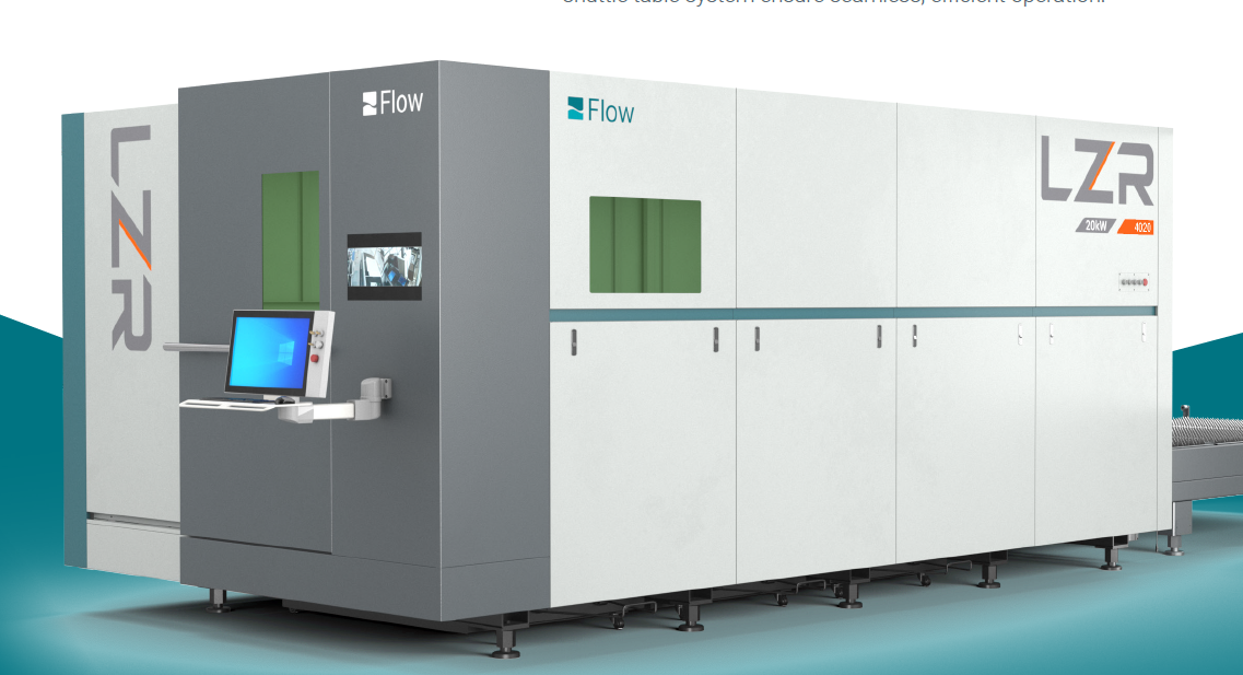 Flow LZR 4020 fiber laser cutting machine