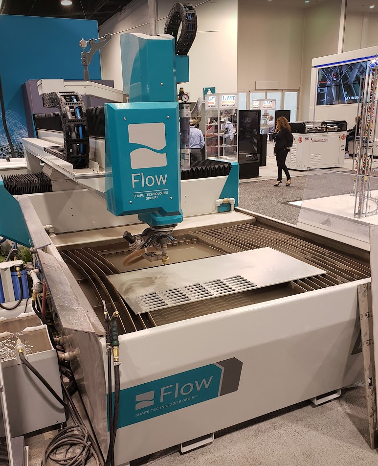 Flow waterjet product line card with link to waterjet category page