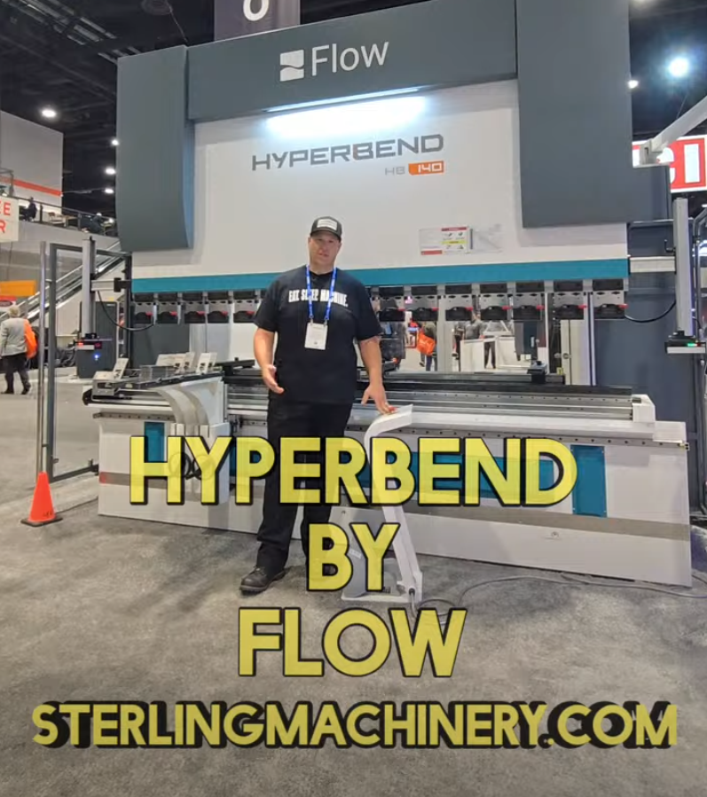 Flow press brake demo video thumbnail for Flow press brakes page