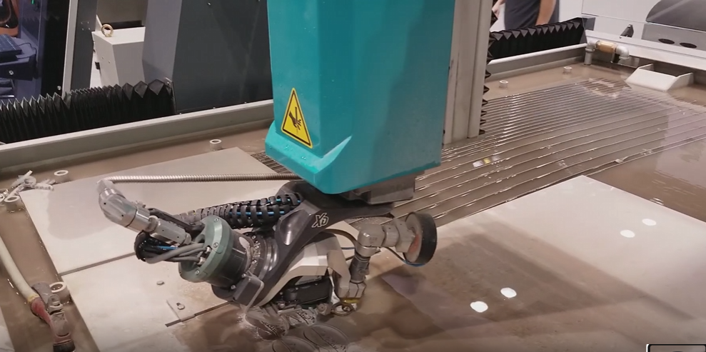 Flow waterjet demo video thumbnail for Flow waterjets page