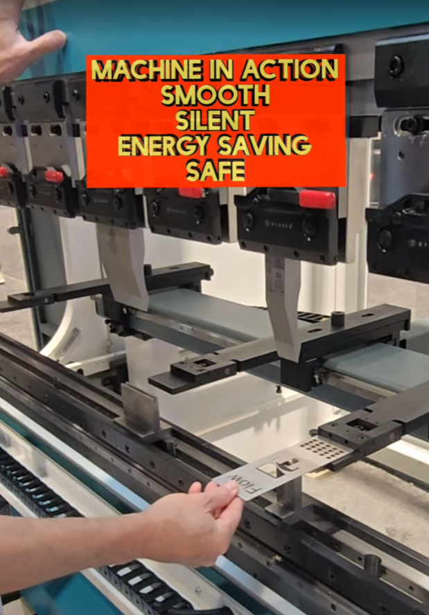 Flow HyperBend press brake walkthrough video thumbnail for Sterling Machinery Exchange