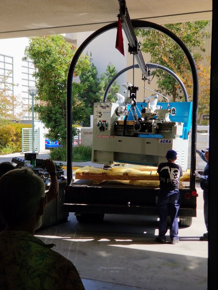 Machine tool delivery to school program