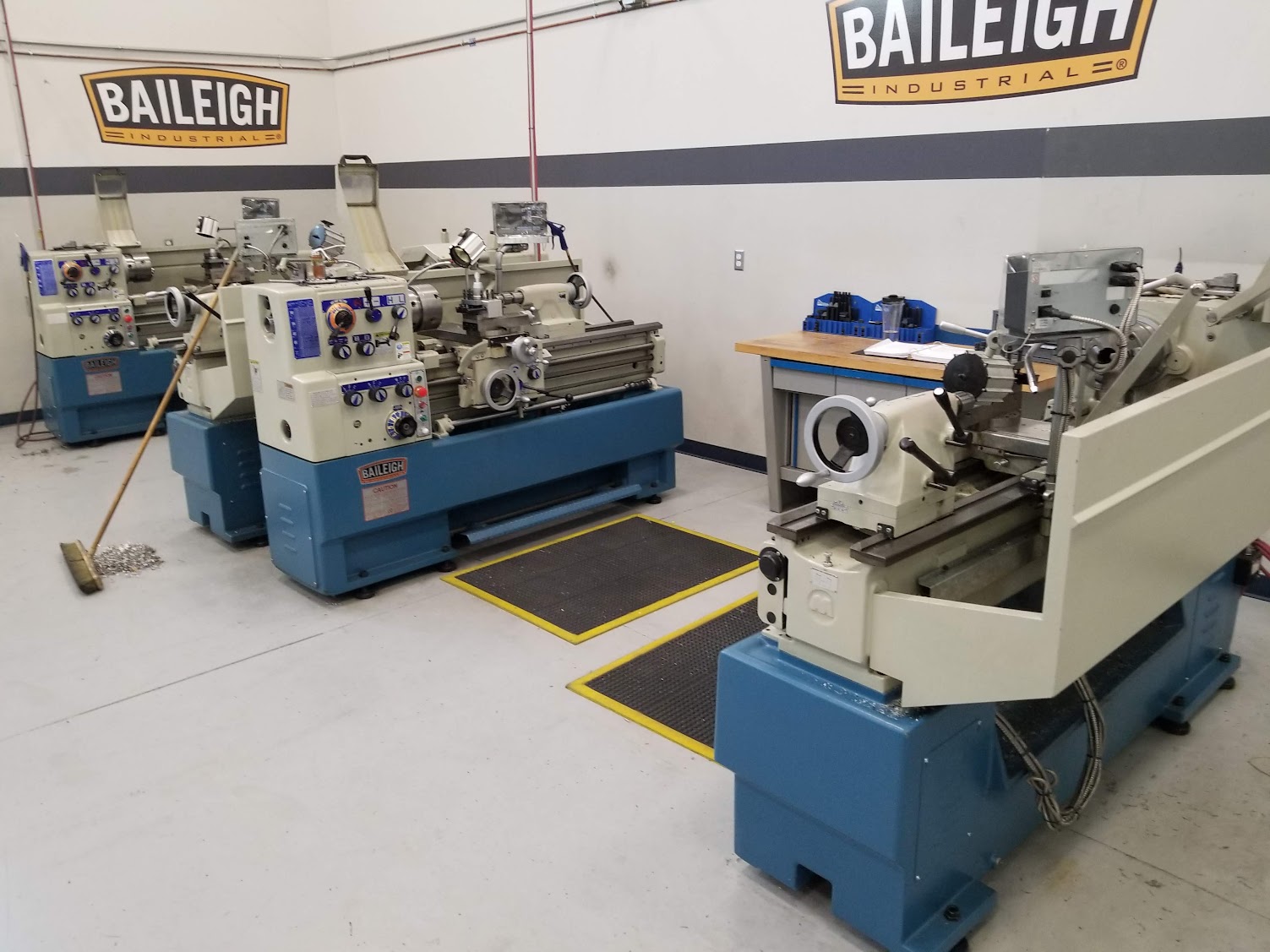 Student machine shop lab equipment