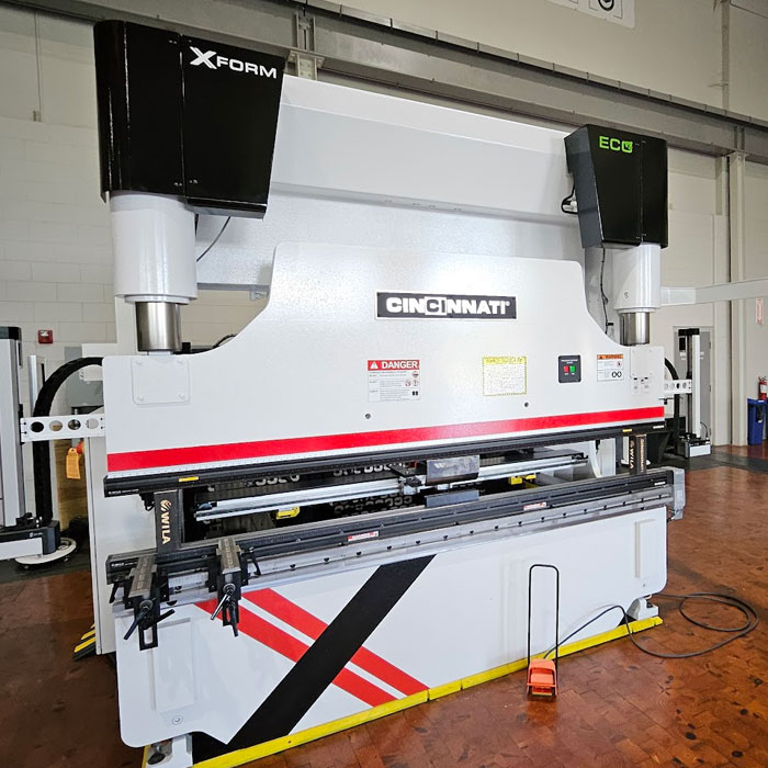 Cincinnati press brakes, fiber lasers, and shears available nationwide from Sterling Machinery Exchange
