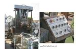 used lodge & shipley floturn vertical hydraulic forming lathe#12 FLOTURN