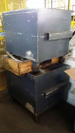 used puckmaster metal chip briquetting system great for scrap metal processing of metal turnings from lathes, cnc lathes, grinding machines. built for compacting shavings, grindings, and turnings as well as fluid removal225H