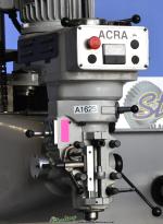 used acra cnc vertical mill (bed type)DM-2VS