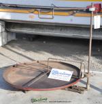 used horizontal non-powered reel holder and strip guide uncoiler42