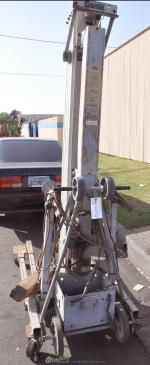used genie powered material liftPSL-24
