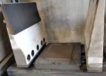 used russes & russes inc. forklift truck hydraulic rotating paper roll clamp attachmentROTATING PAPER ROLL CLAMP