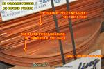 brand new copper plate, round and squareSCSB-3-1300