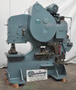 used kingsland mechanical heavy duty muiti station ironworkerJ25, TYPE XA