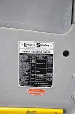 used lodge & shipley heavy duty power shear5-0612