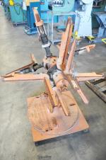 used littell manual non-powered double end coil reel0005
