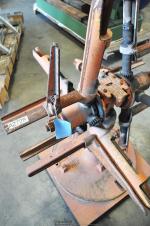used littell manual non-powered double end coil reel0005
