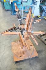 used littell manual non-powered double end coil reel0005