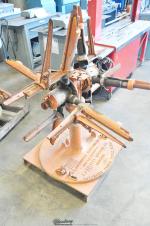 used littell manual non-powered double end coil reel0005