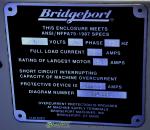 bridgeport series i ez trak cnc vertical millSERIES I EZ TRAK