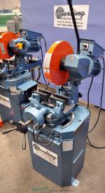 brand new scotchman (low turn, power clamping and manual head down feed) circular cold saws (for cutting steel, stainless, aluminum, brass, copper, plastics)CPO 350 LTPK