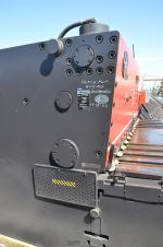 used amada heavy duty hydraulic power shear with programmable backgauge controlH-3013