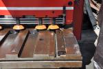 used amada heavy duty hydraulic power shear with programmable backgauge controlH-3013