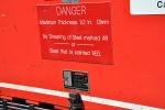 used amada heavy duty hydraulic power shear with programmable backgauge controlH-3013