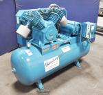 used quincy northwest horizontal air compressor with tankQT-15-1204