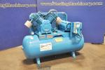 used quincy northwest horizontal air compressor with tankQT-15-1204