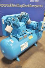 used quincy northwest horizontal air compressor with tankQT-15-1204