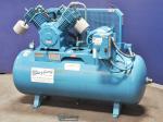 used quincy northwest horizontal air compressor with tankQT-15-1204