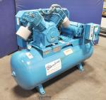 used quincy northwest horizontal air compressor with tankQT-15-1204
