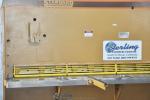 used standard hydraulic power shear with progammable back gauge controlAS250-12