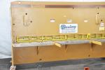 used standard hydraulic power shear with progammable back gauge controlAS250-12