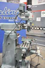 used enco vertical milling machine (step pulley type head)100-1527