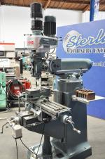 used enco vertical milling machine (step pulley type head)100-1527