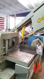 used hyd-mech heavy duty automatic heavy duty pivoting & mitering horizontal bandsawM-16A