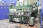 used cincinnati heavy duty mechanical shear with programmable backgauge controller1806RG