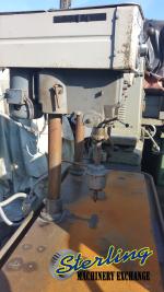 used delta 2 head gang drill press with table15-655