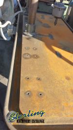 used delta 2 head gang drill press with table15-655