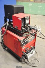 used lincoln constant voltage dc arc welding power source with ln-7 feederIDEALARC CV-300