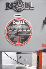 used doall vertical contour bandsaw (excellent condition with original paint)2013-V