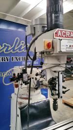 used acra variable speed vertical milling machineLS-4VK