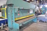 used htc hydraulic power squaring metal shear250-10