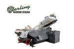 brand new hymech semi-automatic vertical mitering tilt frame band sawV-25